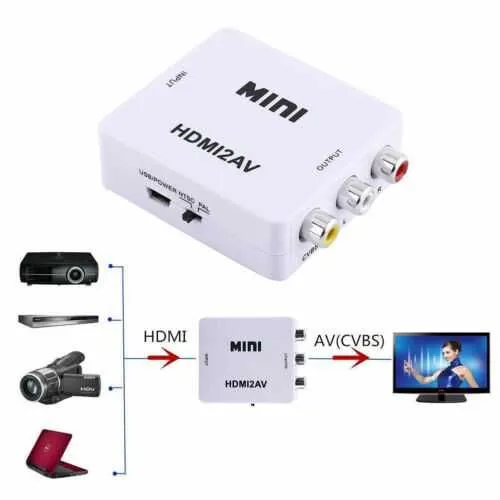 VELTEH Adapter HDMI na AV/ KT-HD2RC.01