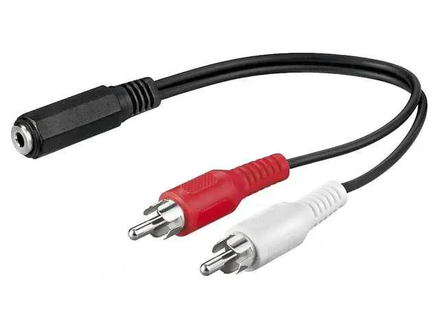 VELTEH Audio kabl AUX ženski - 2RCA muška 407/0.2