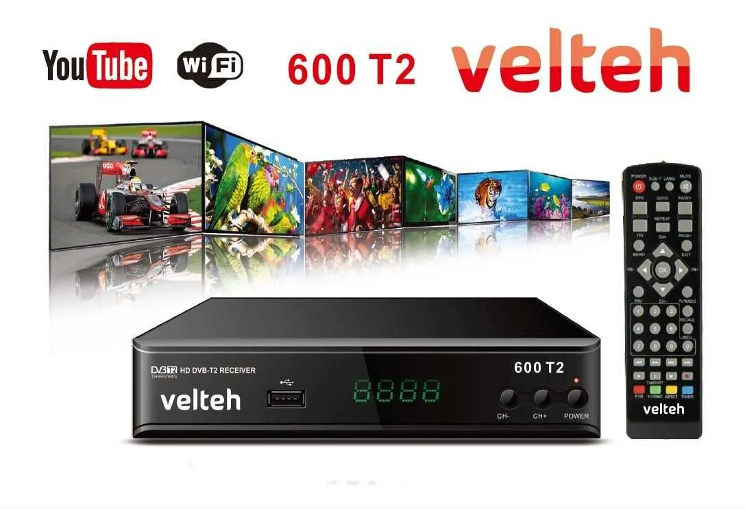 VELTEH Set top box, 600T2, H.264