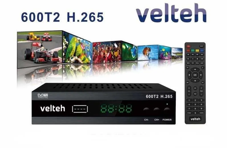 VELTEH Set top box, 600T2, H.265
