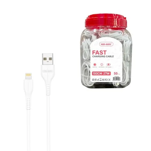 Ven Dens USB kabl VD-DCR 02 USB na Lightning 1m 1/50 kom/ bela