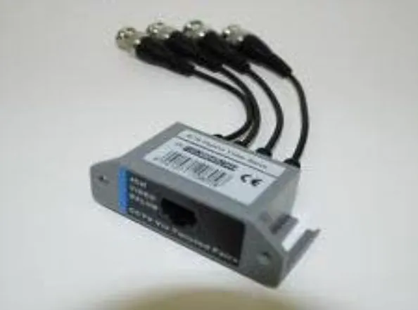 Video balun pasivni 4 chs (RJ-45 na 4xBNC)