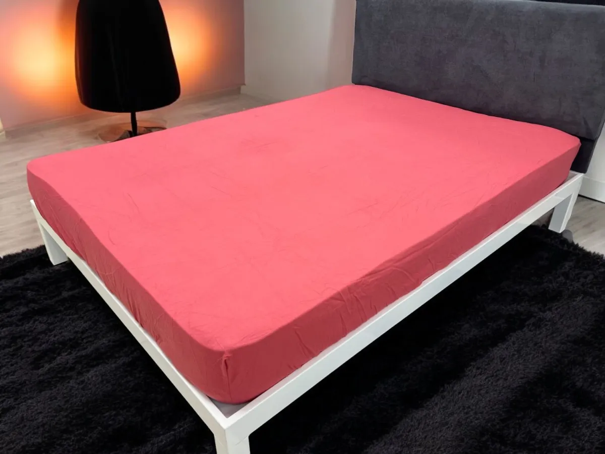 VIKTORIJA Čaršav Flanel Bordo boja 140cmx200cm/25cm
