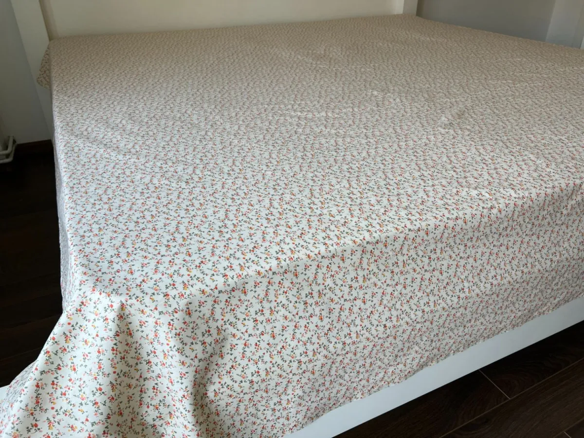 VIKTORIJA Čaršav Ranforce 160x240cm bez lastiša Flower