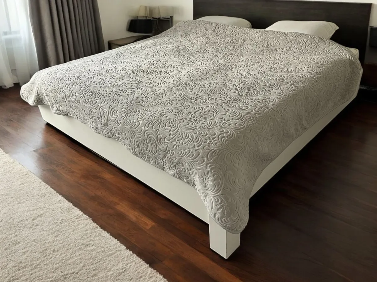 VIKTORIJA Ćebe Premium Soft 210x240cm Bahar siva boja
