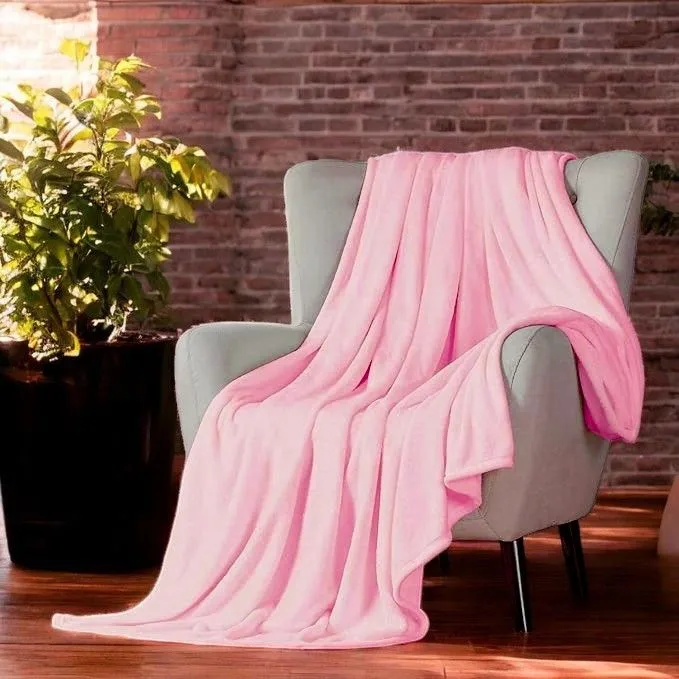 VIKTORIJA Ćebe Soft One 150x200cm Pink