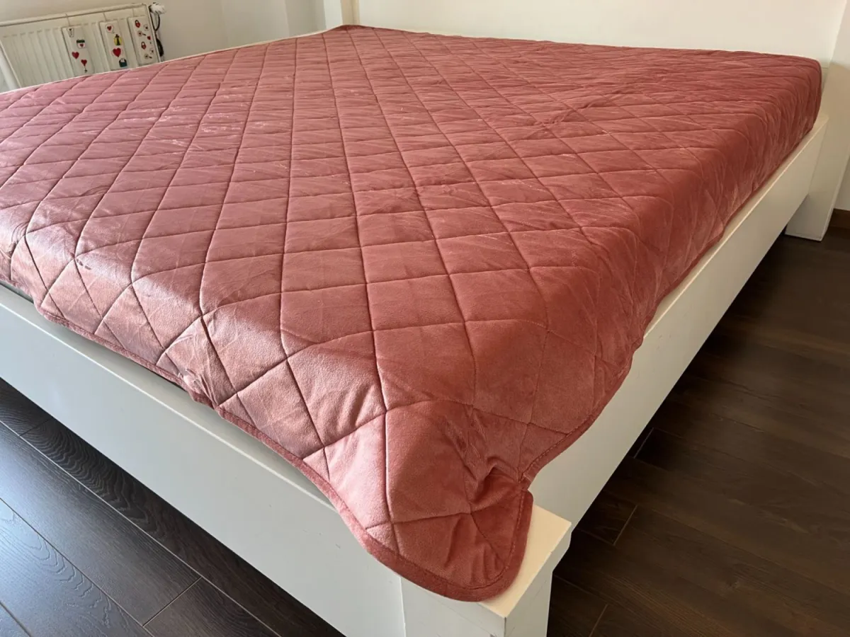 VIKTORIJA Mekani prekrivač Soft cover Pink 200x200cm