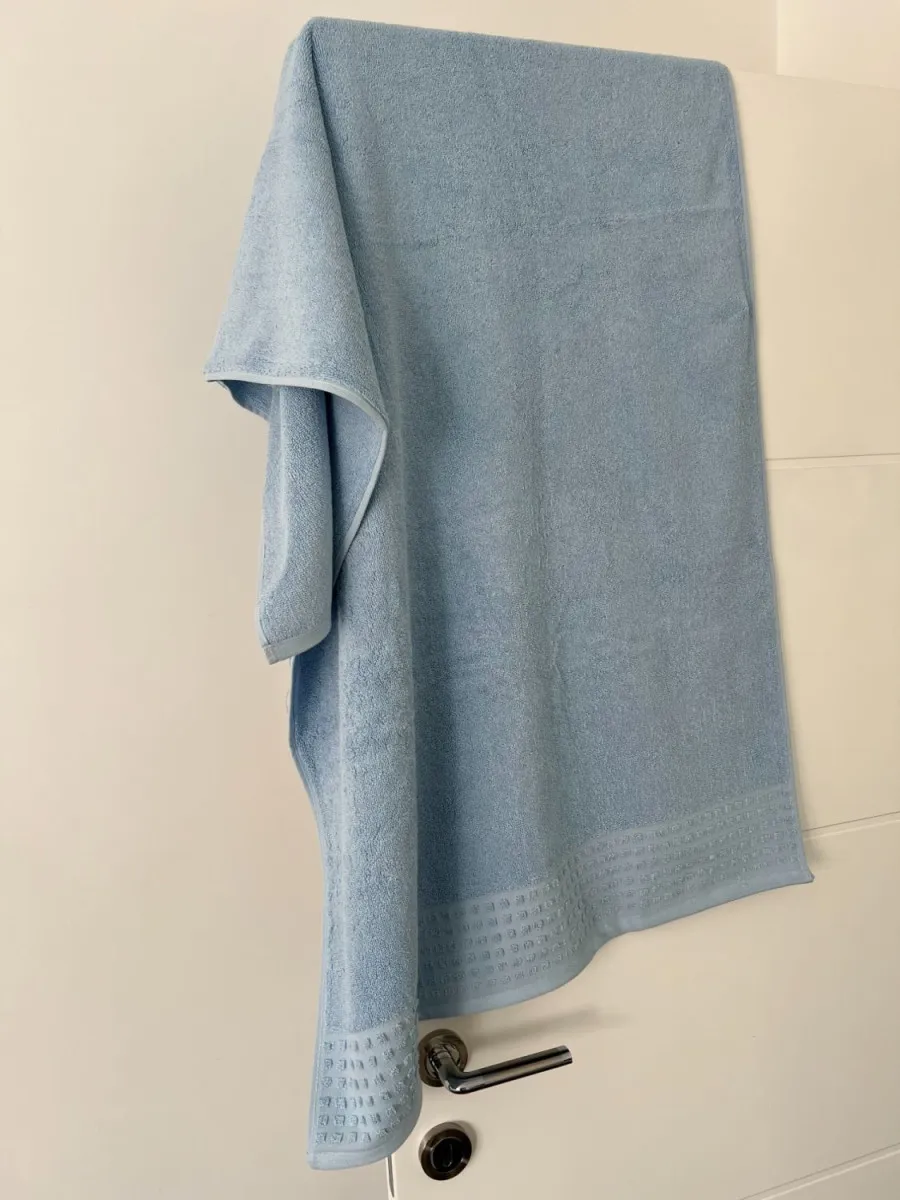 VIKTORIJA Peškir Stock Blue 70x150cm