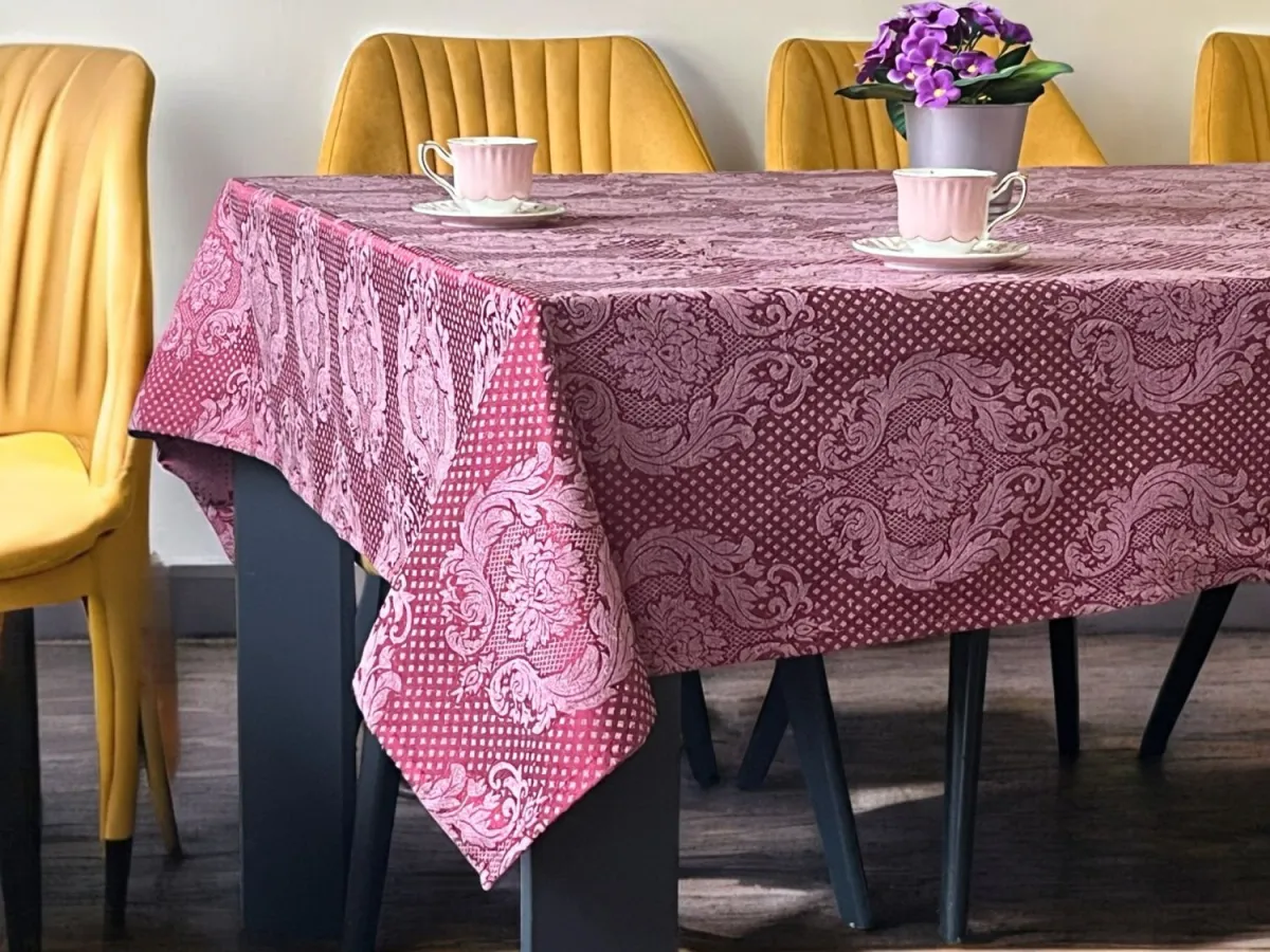 VIKTORIJA Stolnjak Kitchen Nova150x160cm Bordo boja A4