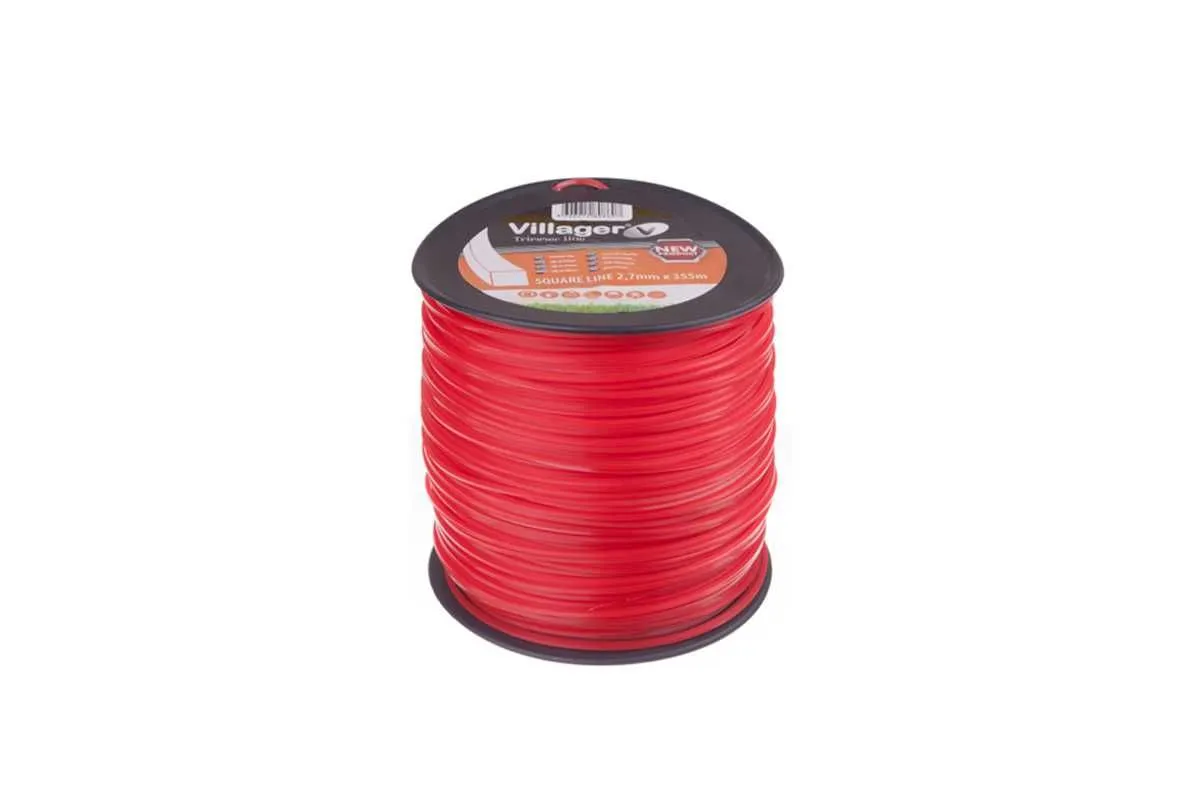 VILLAGER Silk za trimer 2.7mm x 310m (5LB) - Četvrtasta nit