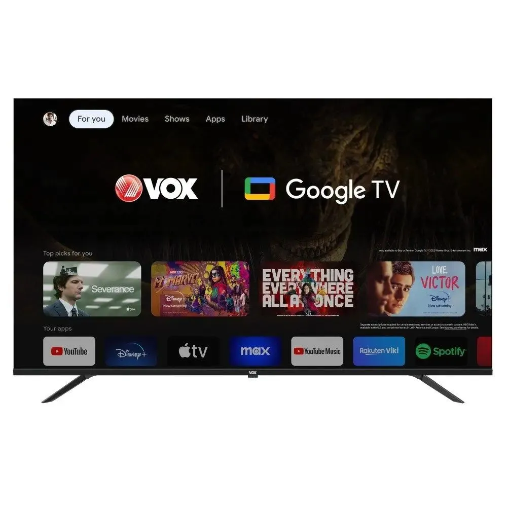 VOX Televizor 55GTU090/ Ultra HD/ Google TV Smart