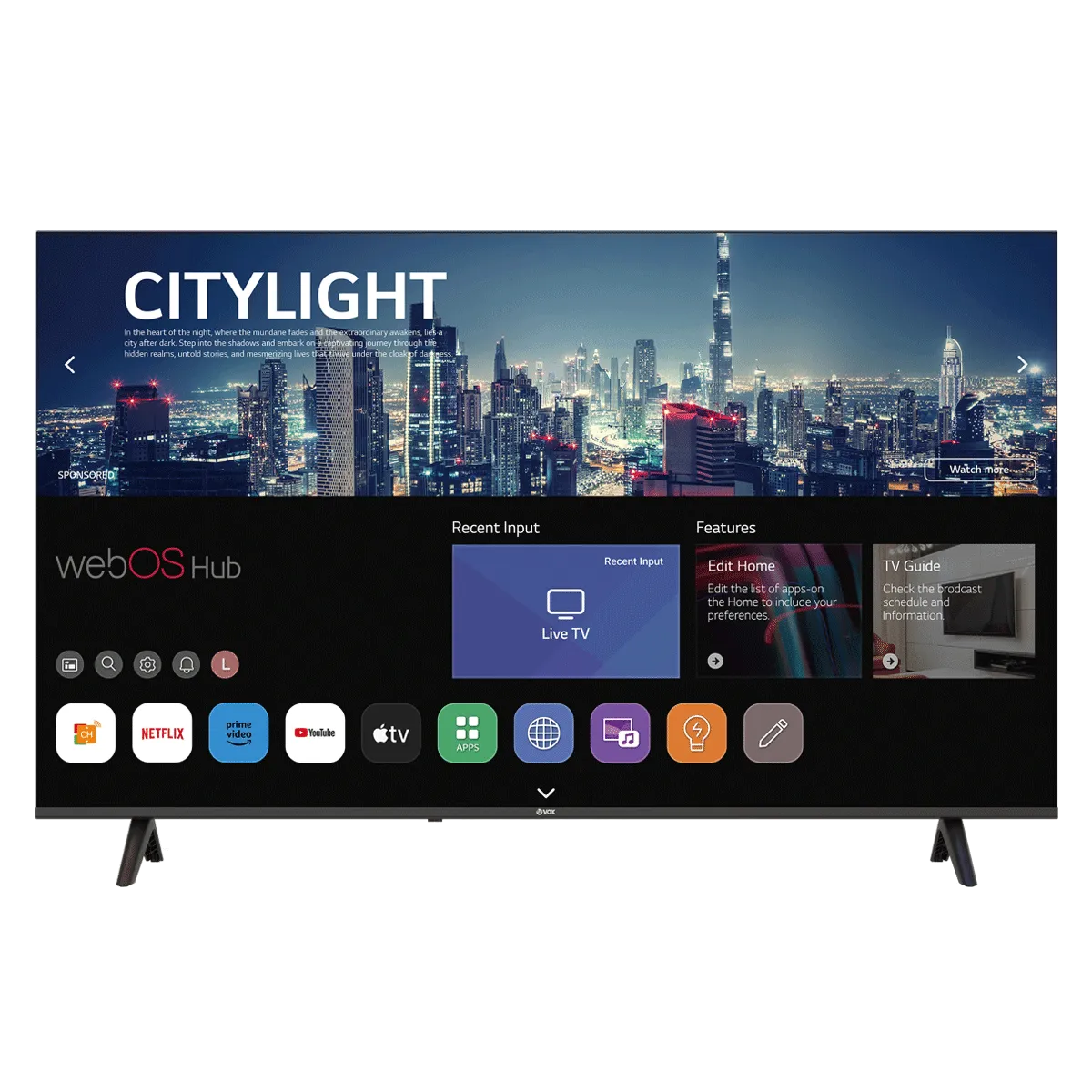 VOX Televizor 55WOS684BU/ Ultra HD/ WebOS Smart