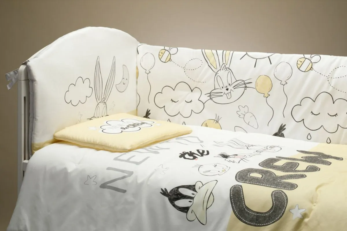 WARNER BROS Posteljina sa ogradicom Looney