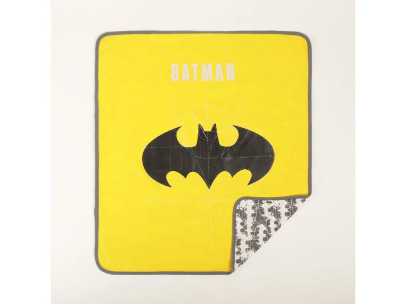 WARNER BROS Prekrivač za bebe 80x90cm Batman