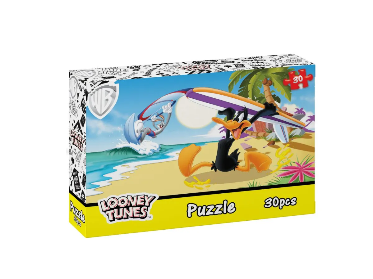 WARNER BROS Puzzle -Looney Tunes Dan na plaži (LTC02413) - 30 delova