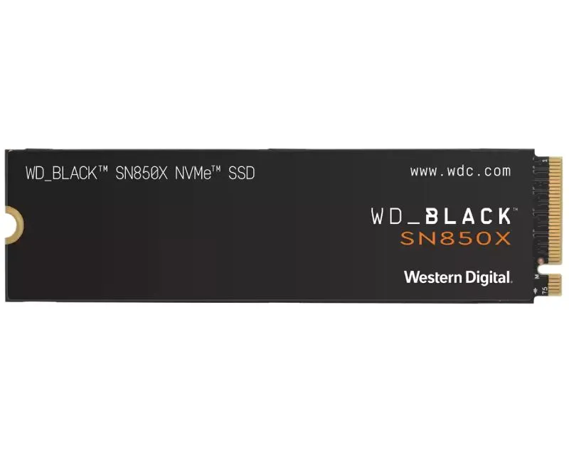 WD Hard disk 4TB M.2 NVMe Gen4 S400T2X0E SN850X, crna