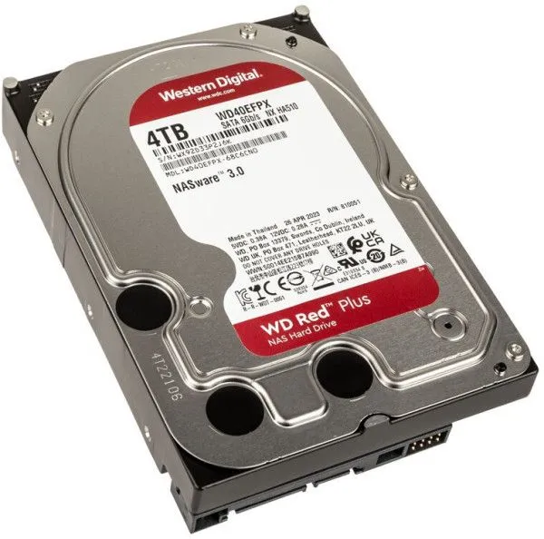 WESTERN DIGITAL Hard disk 4TB Red Plus WD40EFPX SATA 6GB/s
