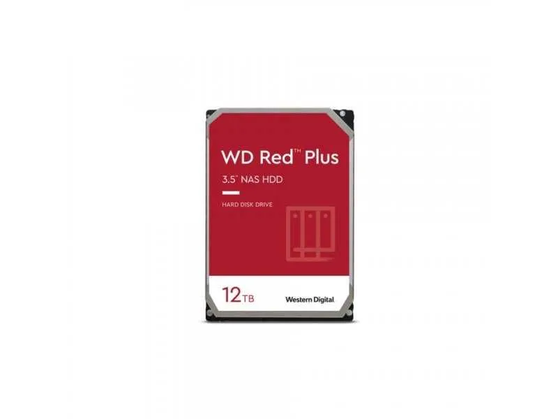 WESTERN DIGITAL Red Plus, 3.5 / 12TB / 256MB / SATA / 7200 rpm, WD120EFBX