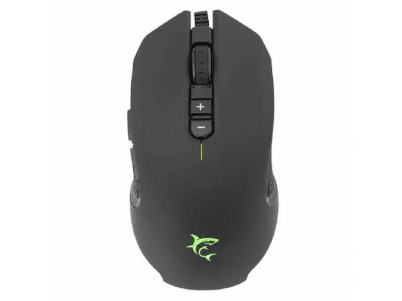 WHITE SHARK Gejmerski miš GRIFLET (Crna)