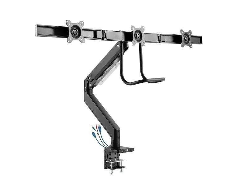 WHITE SHARK Nosač za 3 monitora WS GMS 3203 RHAMSES-III, stoni