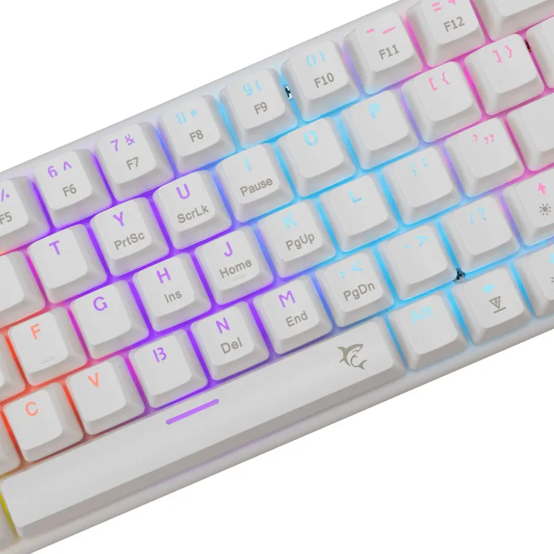 White Shark TASTATURA GK 002221 WAKIZASHI-2 White/ MEHANIcKA - US