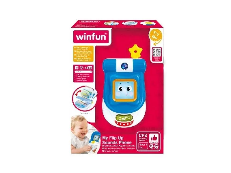 WINFUN Igračka za bebe Telefon na preklapanje 000618-NL