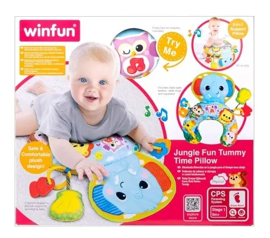 WINFUN Jastuk podloga za igru Jungle Fun Tummy  230101-NL