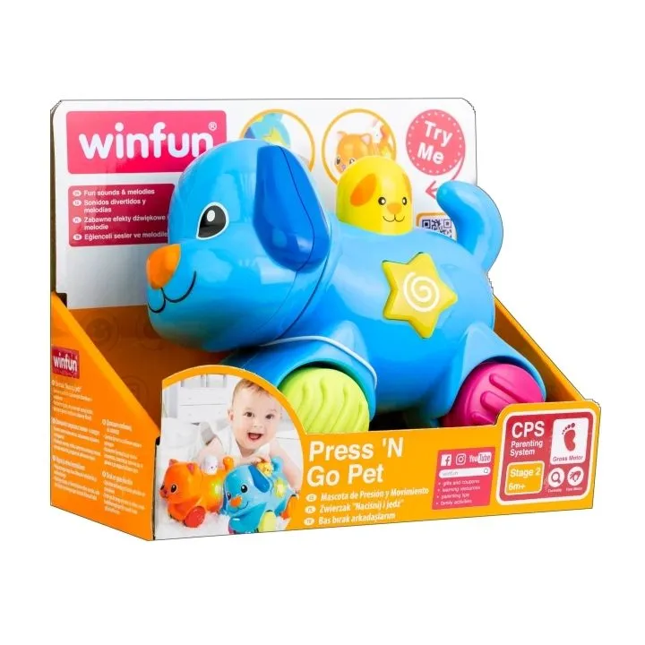 WINFUN Muzička igračka za bebe Kuca Press ‘n go 000733-NL