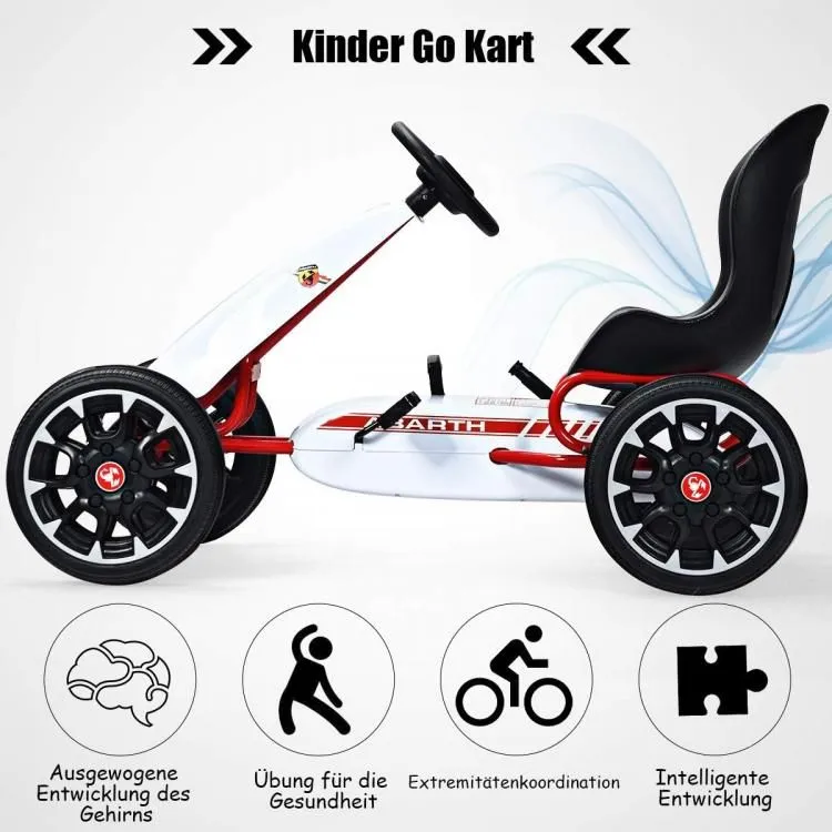 WINNER BIKE GO CART ABARTH WB9388A WHITE