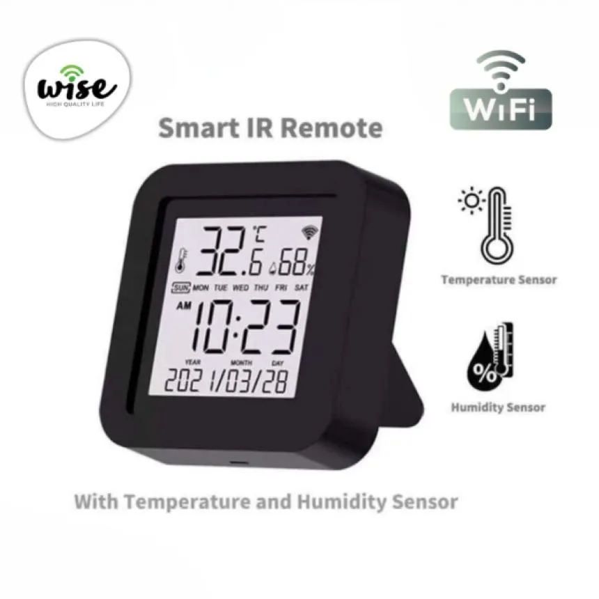 Wise Wifi + IR senzor temperature i vlažnosti vazduha WSHS17