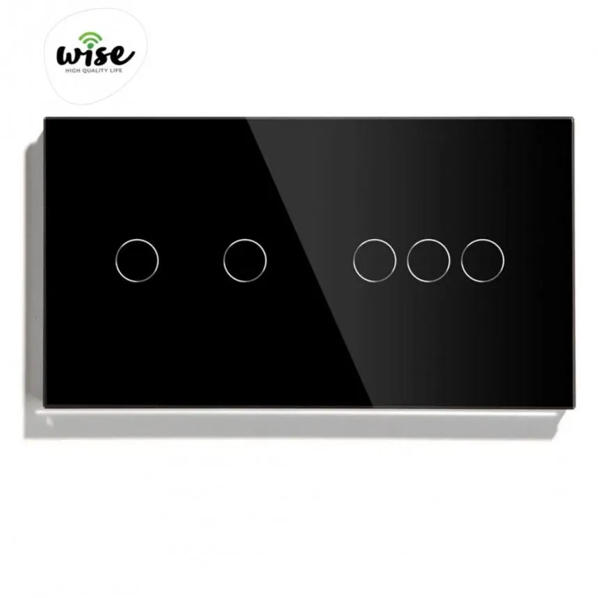 Wise Wifi pametni prekidac 5 tastera - modularni sa 2 modula