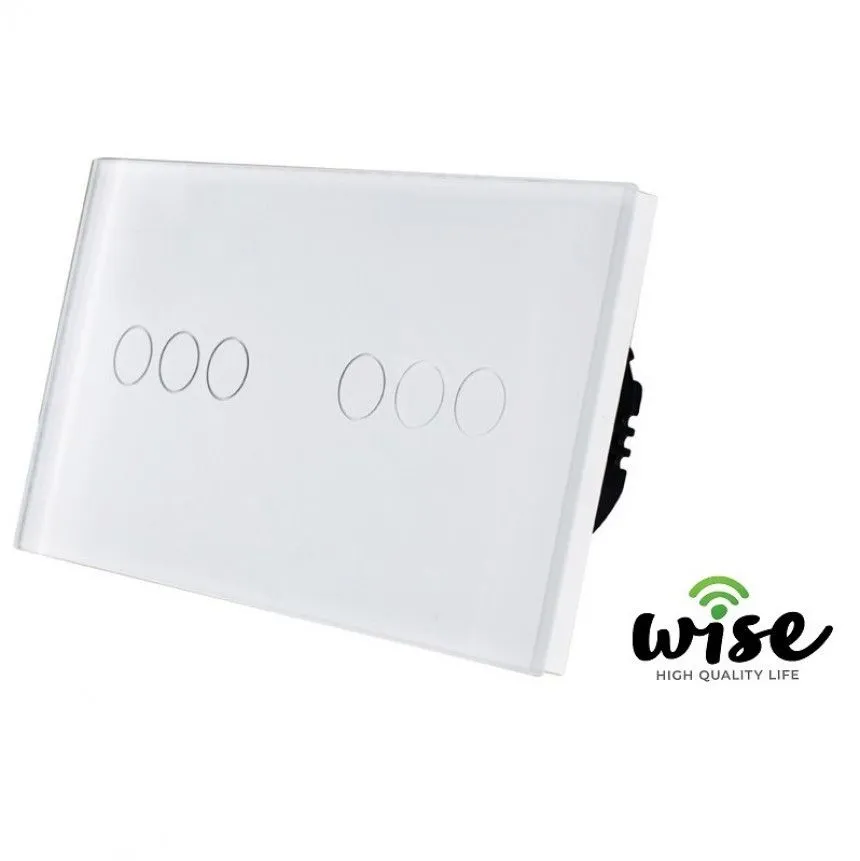 Wise Wifi pametni prekidac 6 tastera - modularni sa 2 modula