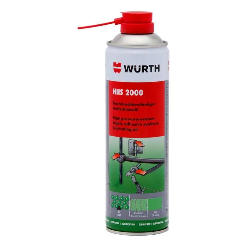 WURTH HHS 2000, lepljivi podmazivač u spreju 150 ml