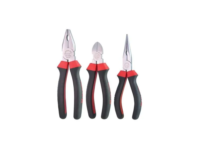 WURTH Set klešta Red Stripe 3kom