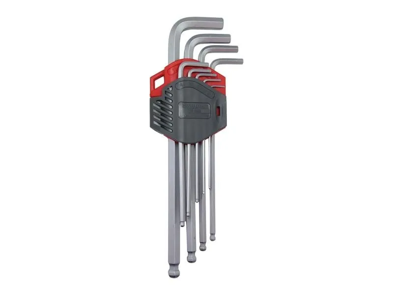 WURTH Set L-imbus odvijača loptasta glava dugi 1/5-10 Red Stripe
