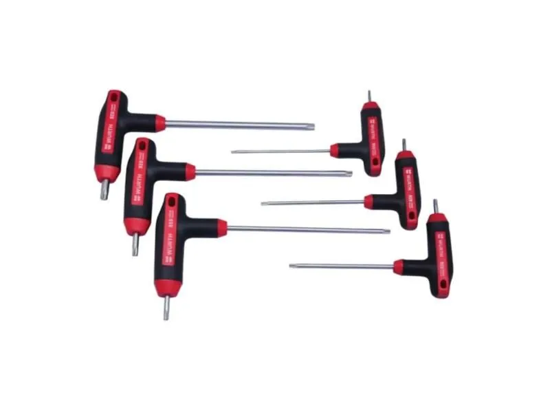 WURTH Set T-odvijača TX 10-40 Red Stripe 6kom