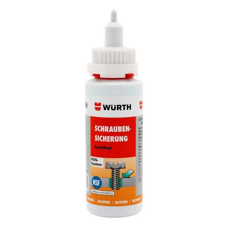 WURTH Sreds.za osiguranje vijaka visoke čvrstoće, 25 gr.
