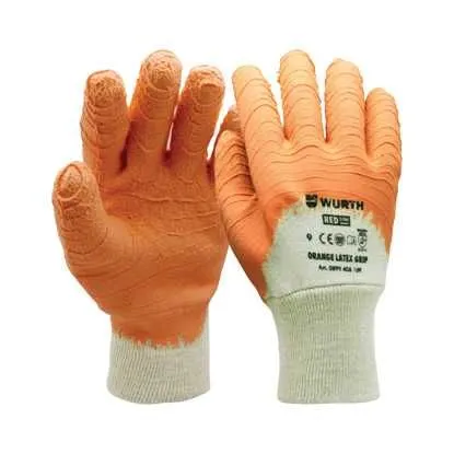 WURTH Zaštitne rukavice Orange Latex Grip
