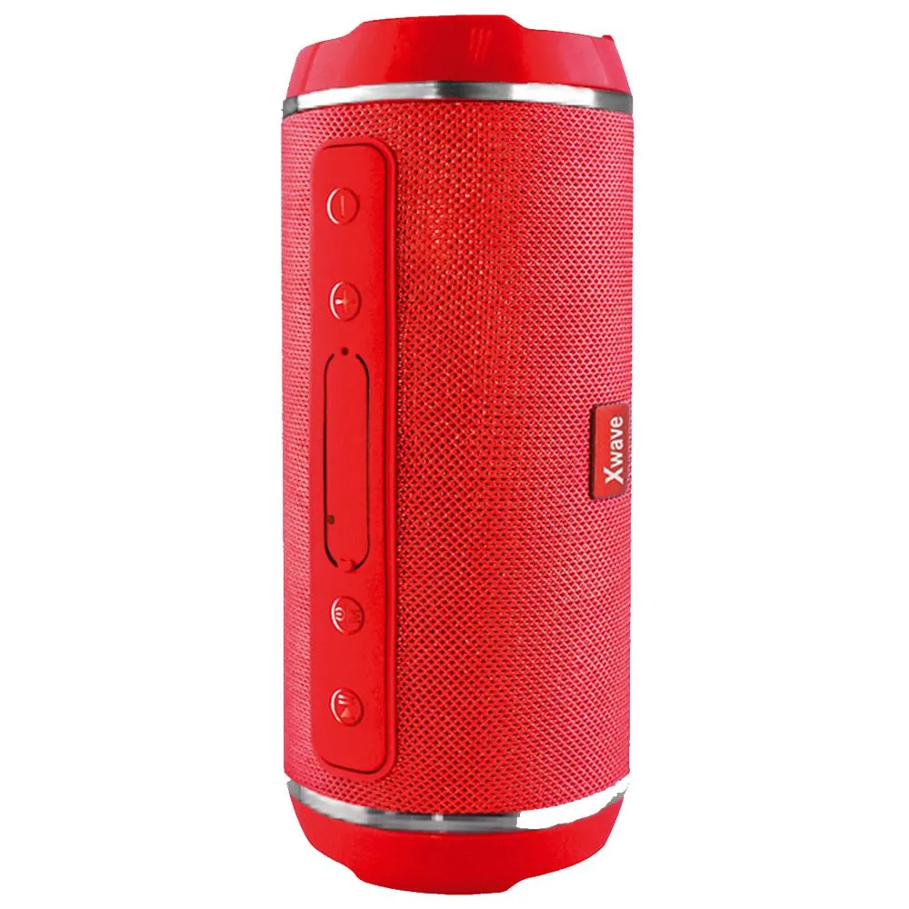 X WAVE Bežični Bluetooth zvučnik B-Fancy, crvena