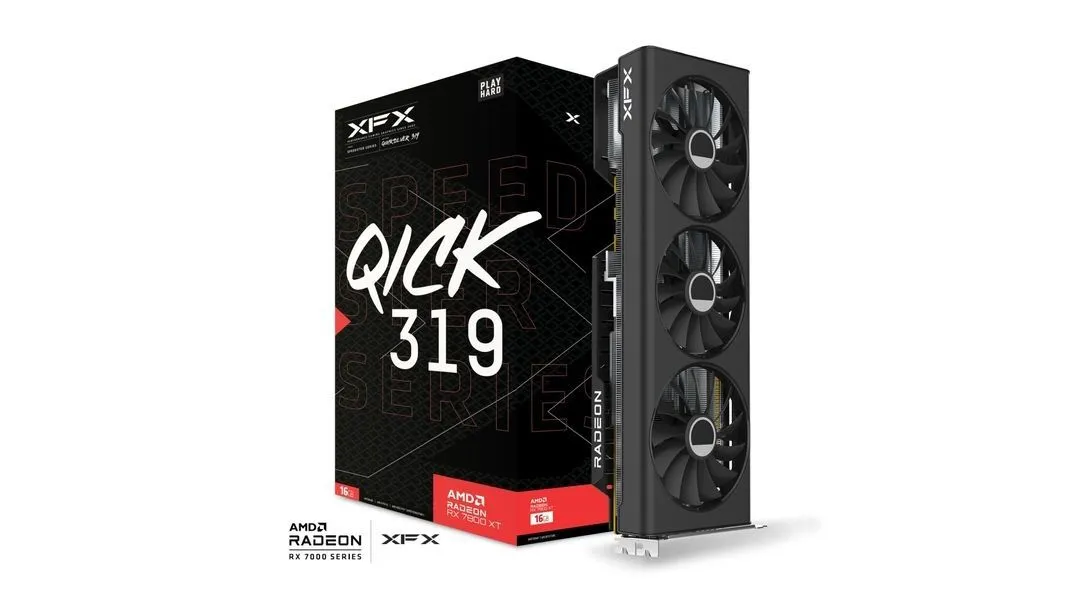 XFX grafička karta AMD RX-7800XT QICK319 CORE 16GB GDDR6