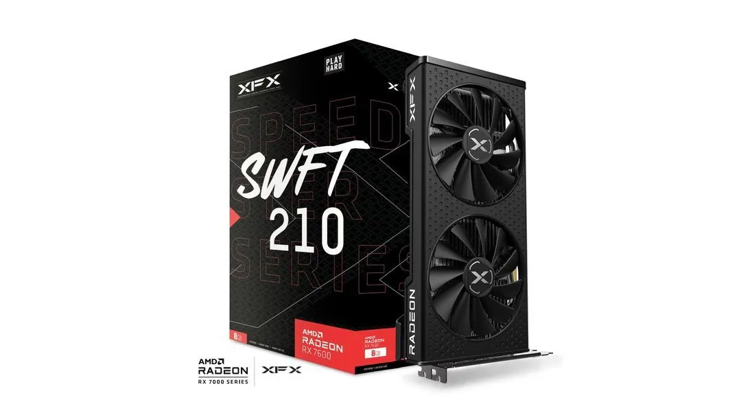 XFX Grafička karta SPEEDSTER SWFT210 RADEON RX7600 CORE