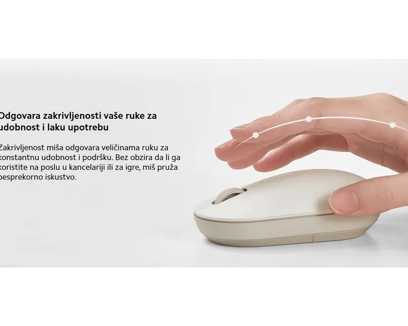 XIAOMI Bežični miš Mouse 2 lite/ bela