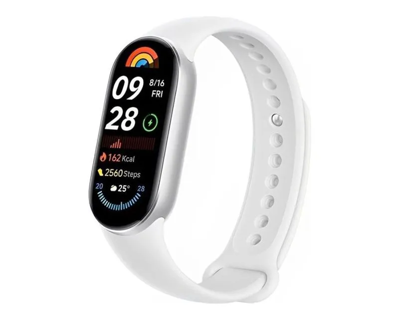 XIAOMI Pametna narukvica Mi Band 9, srebrna