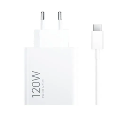 XIAOMI Punjač 120W HyperCharge Combo, (Type-A) + kabl Type C