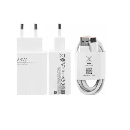 XIAOMI Punjač Mi 33W/ Combo Type-A + kabl Type C/ bela