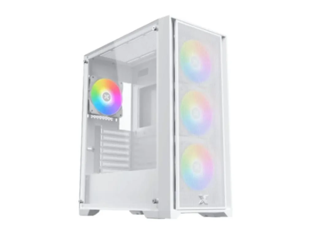 XIGMATEK Kucište Gaming X II Arctic/E-ATX/ATX/M-ATX/Mini-ITX/ARGB/bez napajanja/bela