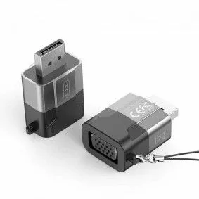 XO Adapter GB016 dp u vga, crna