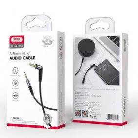 XO Audio Adapter NB-R205 3.5mm to 3.5mm 1M, crna