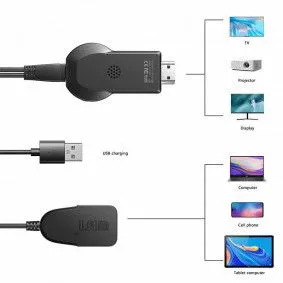 XO Bežicni Hdmi GB012, crna
