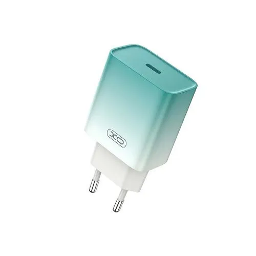 XO Brzi punjač USB-C 30W CE18, plavi